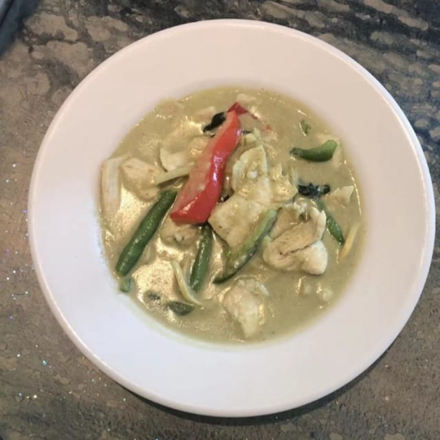 Green Curry Chicken.