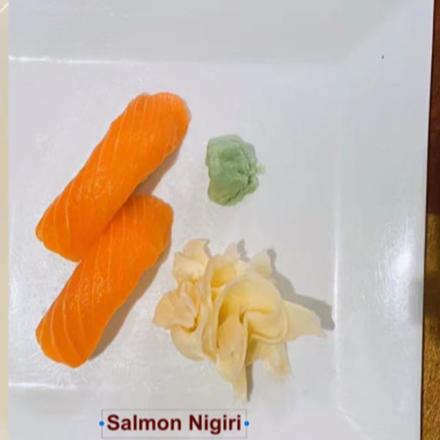 Salmon Nigiri.