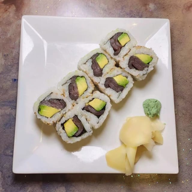 White Tuna Avocado Roll.