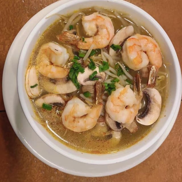 Tom Yum Noodle Soup.